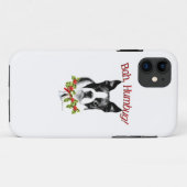 Boston Terrier Bah Humbug Case-Mate iPhone Case (Achterkant (horizontaal))