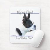Boston Terrier Beste Vriend 2 Muismat (Met muis)