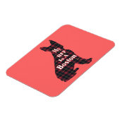 Boston Terrier BFF Magneet (Linkerzijde)