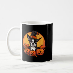 Boston Terrier Bostie Hond Ras Huisdier Halloween Koffiemok