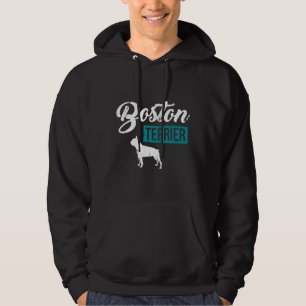 Boston Terrier Boston Terrier Terrier voor honden Hoodie