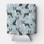 Boston Terrier Botten and Paws Blikjeskoeler (Achterkant)