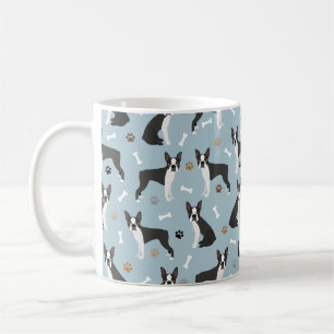 Boston Terrier Botten and Paws Koffiemok