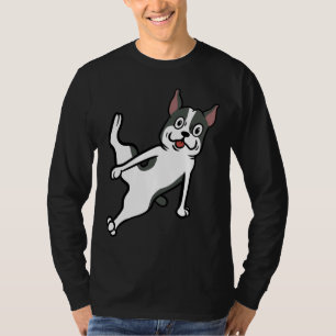 Boston Terrier Breakdance Move T-shirt