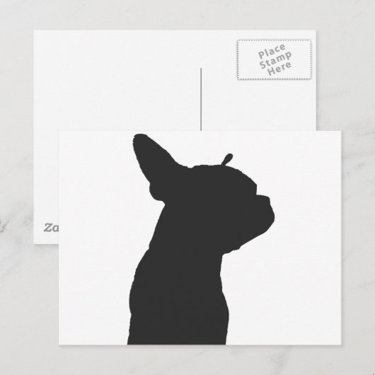 Boston Terrier Briefkaart (Voorkant / Achterkant)