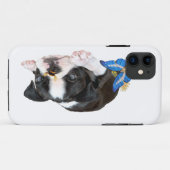 Boston Terrier Bumble Bee Art Case-Mate iPhone Case (Achterkant (horizontaal))