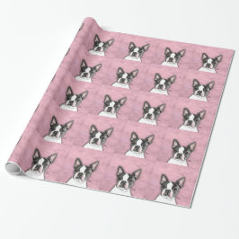 Boston Terrier Cadeaupapier