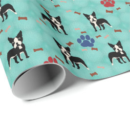 Boston Terrier Cadeaupapier