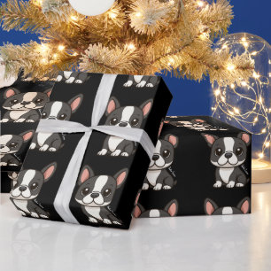 Boston Terrier Cadeaupapier