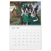 Boston Terrier Calendar Kalender (Mar 2027)