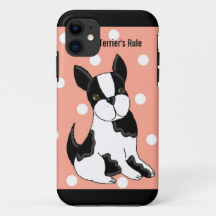 Boston Terrier iPhone 11 Hoesje