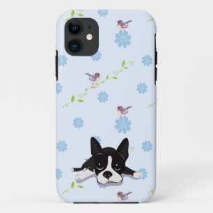 Boston Terrier iPhone 11 Hoesje