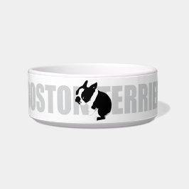 Boston Terrier Ceramic Pet Bowl Voerbakje