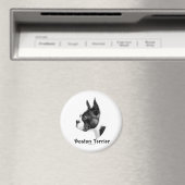 Boston Terrier Charbon 2 - Magnet (In Situ (Lave-vaisselle))