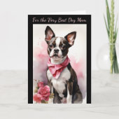 Boston Terrier Chien Vous Faites Ma Carte De Wag T (Devant)