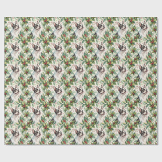Boston Terrier Christmas Wrapping Paper Cadeaupapier