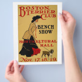 Boston Terrier Club Flyer (Hand)