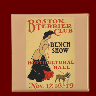 Boston Terrier Club Magneet