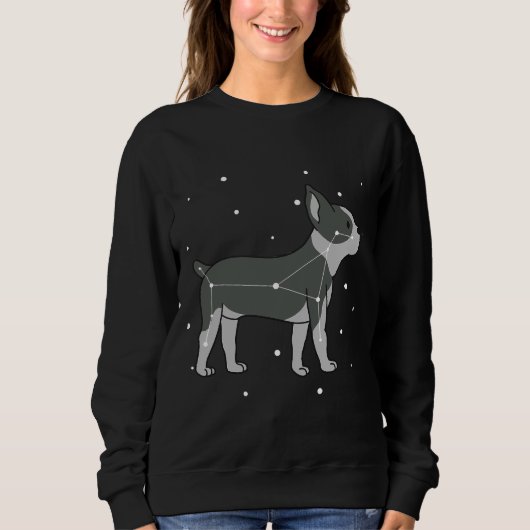 Boston Terrier Constellation Trui (Voorkant)