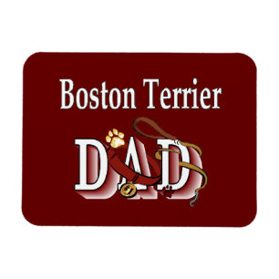 Boston Terrier Dad Magneet