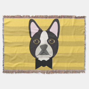 Boston Terrier Deken
