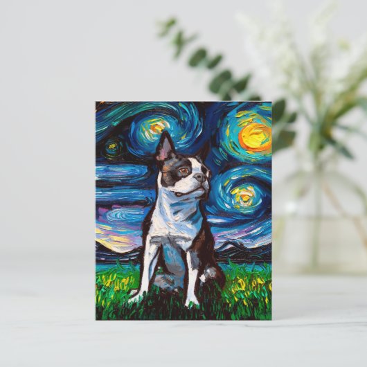 Boston Terrier Design | Ideaal geschenk ter gelege (Staand voorkant)
