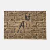Boston Terrier dog Deurmat (Voorkant)