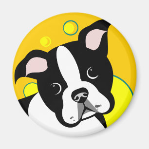 Boston Terrier Dog Magneet