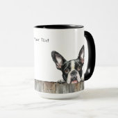 Boston Terrier Dog Mok (Voorkant rechts)