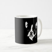Boston Terrier Dog Mokken (Voorkant rechts)