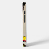 Boston Terrier Dog Spelen met Speelgoed Case-Mate iPhone Case (Achterkant / Links)