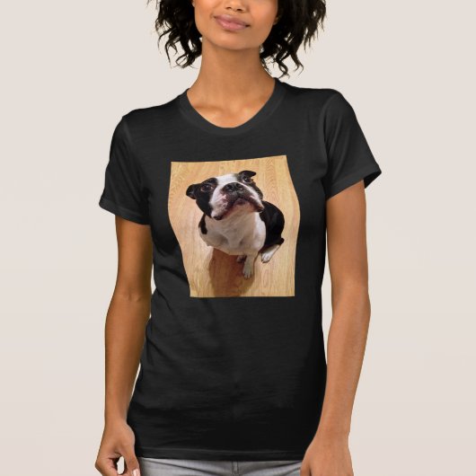 Boston Terrier Dog T-shirt (Voorkant)