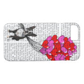 Boston Terrier en ballonnen Case-Mate iPhone Case (Achterkant (Horizontaal))