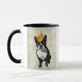 Boston Terrier en Crown Mok (Links)