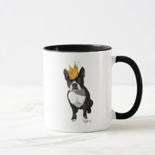 Boston Terrier en Crown Mok