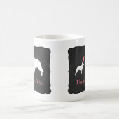 Boston Terrier en Saint Bernard Love Koffiemok (Center)