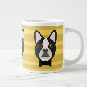 Boston Terrier Extra Grote Beker