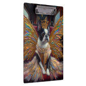 Boston Terrier Fairy Klembord (Rechts)