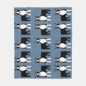 Boston Terrier Fleece Blanket Deken (Voorkant)