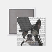 Boston Terrier, Formal Hound en Pet Magneet (Voorkant / Achterkant)
