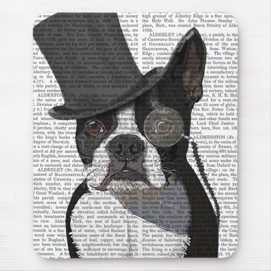 Boston Terrier, Formal Hound en Pet Muismat (Voorkant)