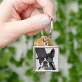Boston Terrier, Formal Hound en Pet Sleutelhanger (Hand)