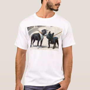 Boston Terrier & French Bulldog T-shirt