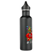 Boston Terrier Friends kerstlights Waterfles (Links)