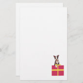 Boston Terrier Gift Box Stationery Briefpapier (Voorkant / Achterkant)