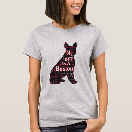 Boston Terrier Gifts T-Shirt (Voorkant)