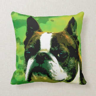 Boston Terrier goot kussen