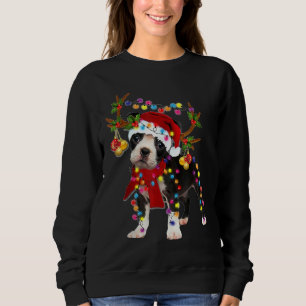 Boston Terrier Gorprachtige Reindeer Light Wire Fo Trui