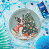 Boston Terrier hond Papieren Bordje (Feest)