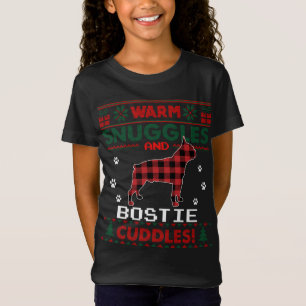 Boston Terrier Hondenliefhebber Gift Bostie Lelijk T-shirt